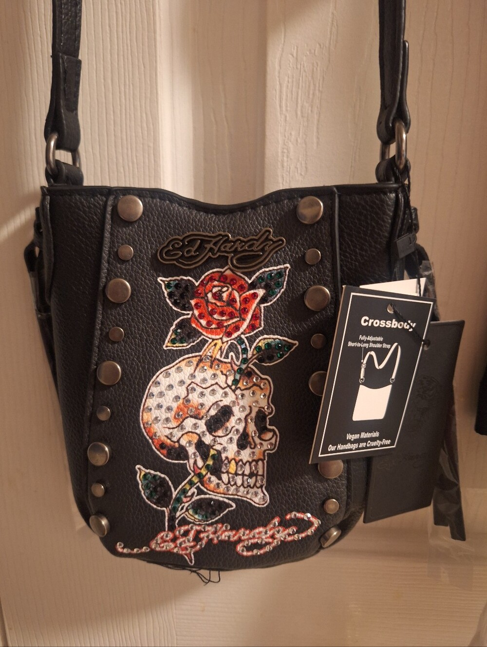 NWT Ed Hardy Mini Crossbody Bag